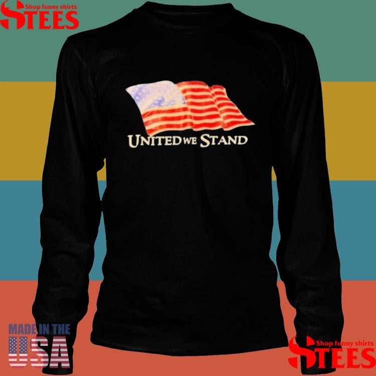 United We Stand Usa Flag Retro T-shirt