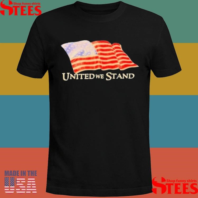 United We Stand Usa Flag Retro T-shirt