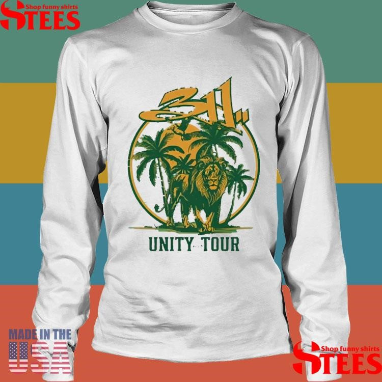 Unity Tour 2025 Green Lion T-shirt