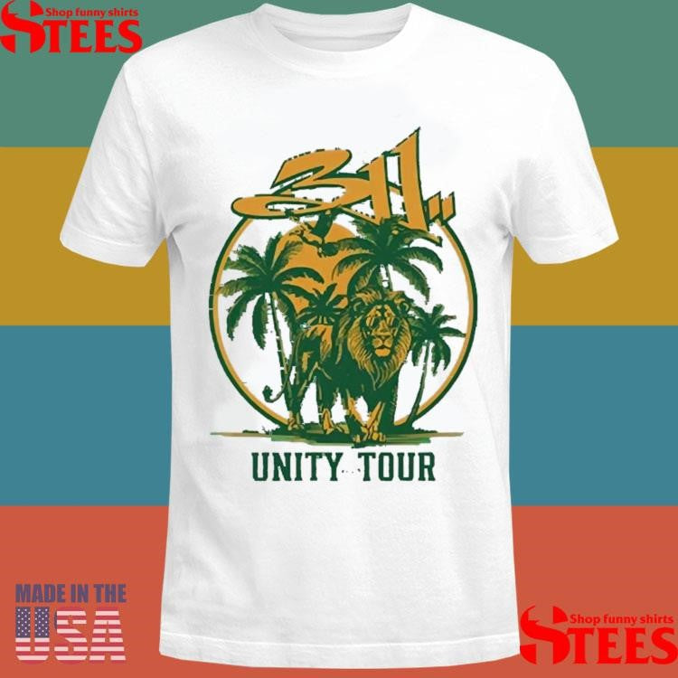 Unity Tour 2025 Green Lion T-shirt