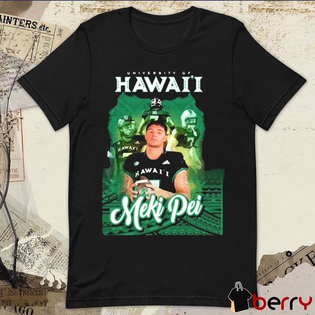 University Of Hawaii Meki Pei Hawai’i Rainbow Warriors Graphic t-shirt