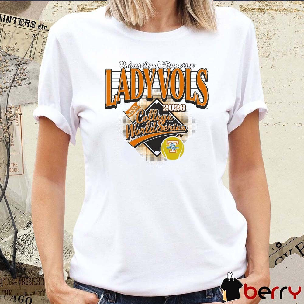 University Of Tennessee Lady Vols Softball 2026 NCAA Women’s College World Series t-shirt