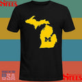 University of Michigan State Outline Shirts