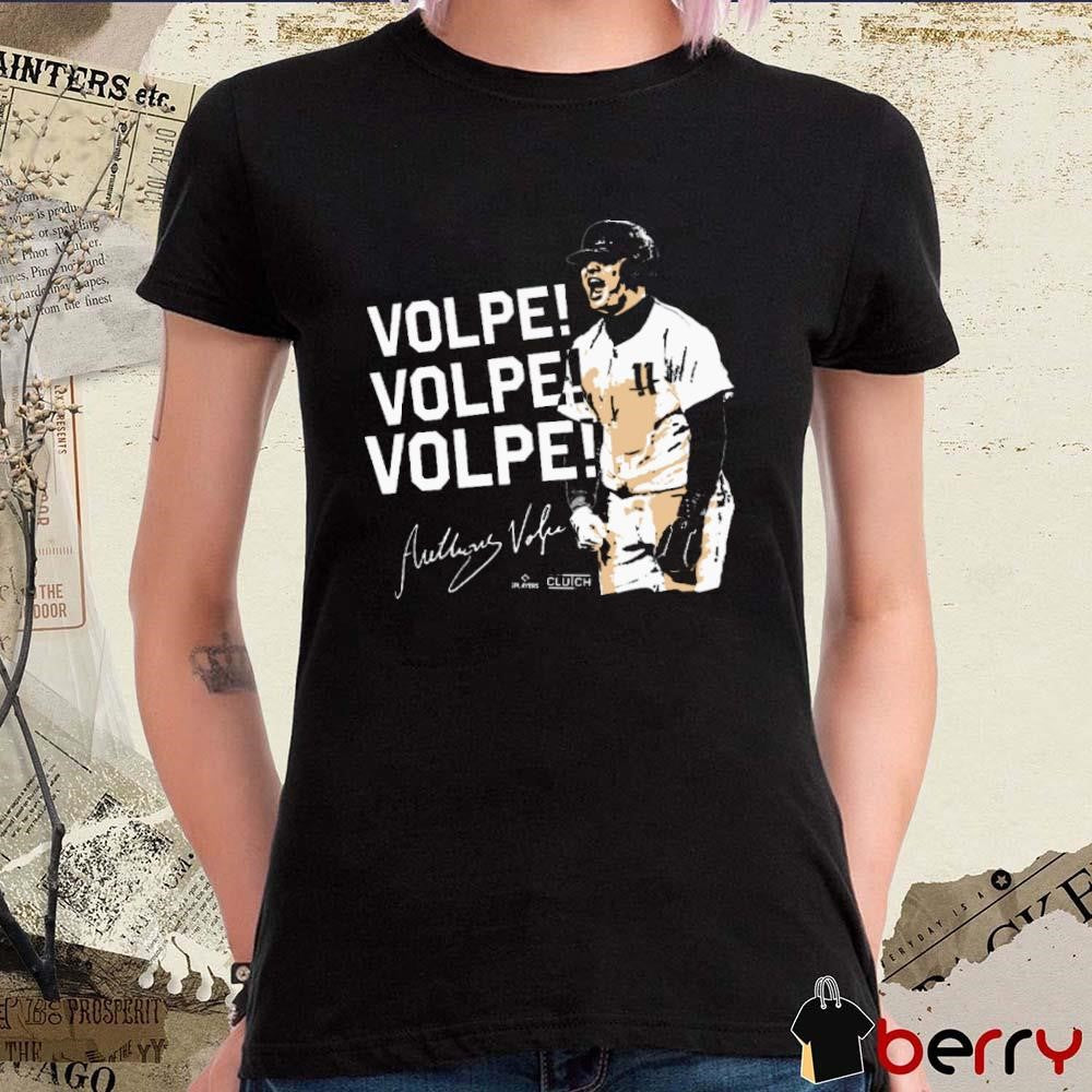VOLPE! VOLPE! VOLPE Anthony Volpe New York Yankees MLB Signature t-shirt