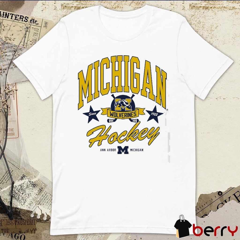 Valiant University of Michigan Wolverines Hockey Heritage Ann Arbor Michigan t-shirt