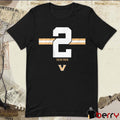 Vanderbilt Commodores Football Diego Pavia 2 Stripe t-shirt