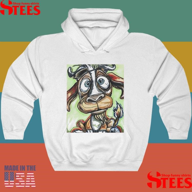 Vichys Art By Viktor Bevanda Mr Goatface T-shirt