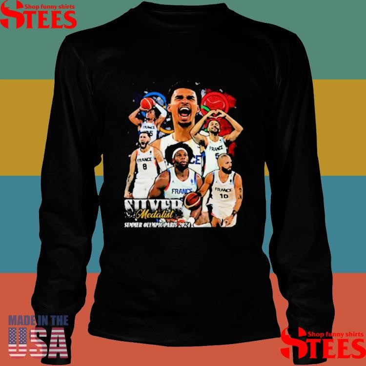 Victor Wembanyama Silver Medalist T-shirt