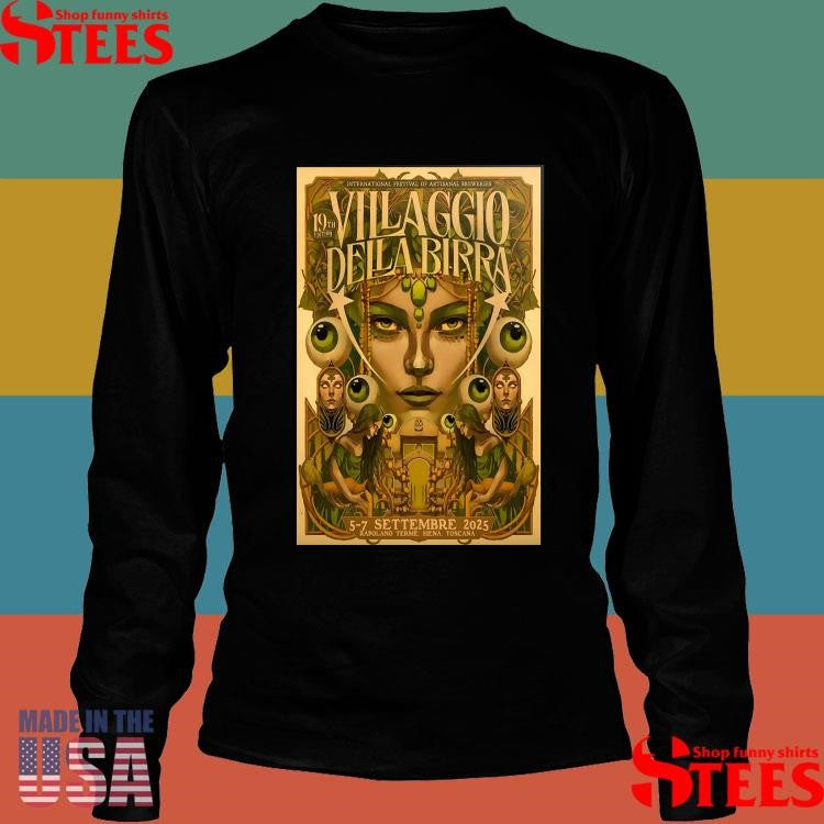 Villaggio Della Birra Sep 5-7 2025 Rapolano Terme Siena Toscana Shirts