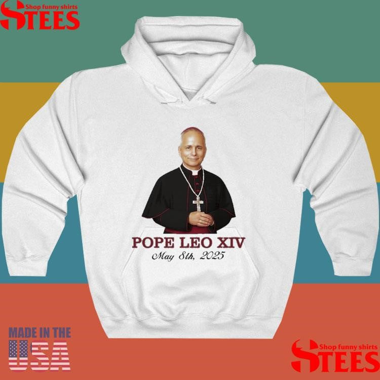 Vivo Christo Rey Pope Leo Xiv May 8th, 2025 Catholic Pope Shirts