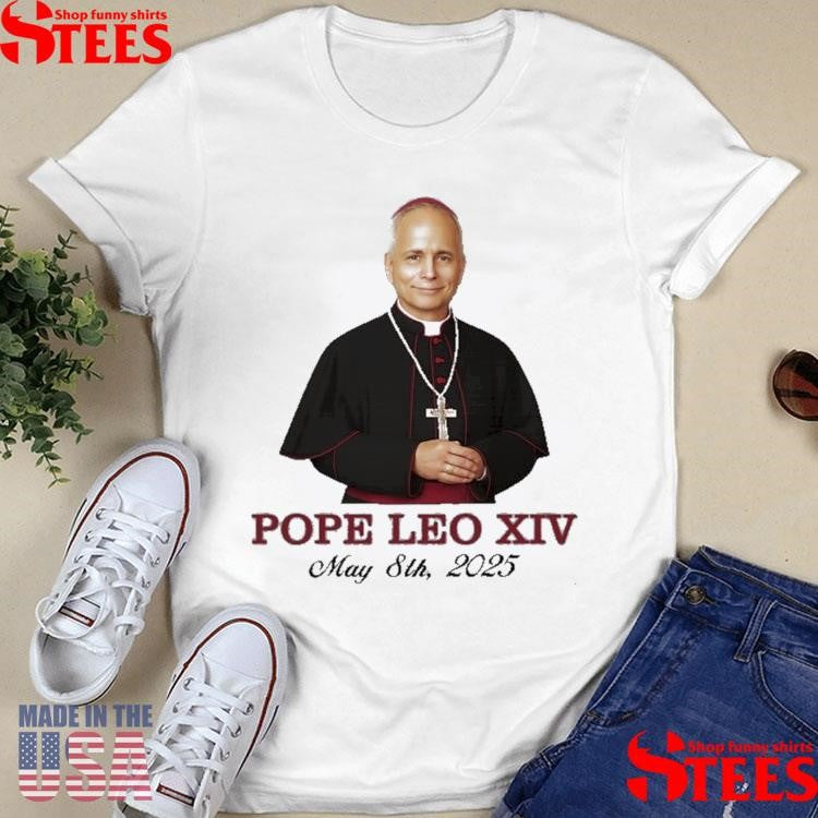 Vivo Christo Rey Pope Leo Xiv May 8th, 2025 Catholic Pope Shirts