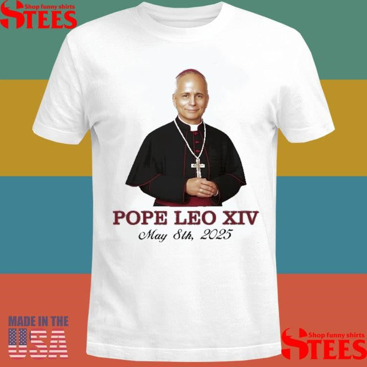 Vivo Christo Rey Pope Leo Xiv May 8th, 2025 Catholic Pope Shirts