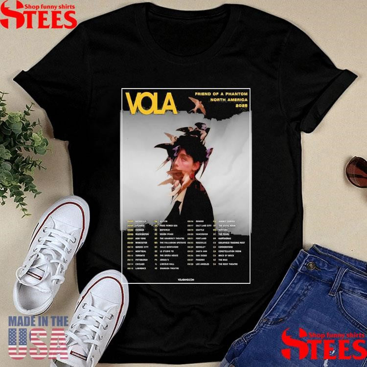 Vola Friend Of A Phantom North America Tour 2025 Poster Shirts