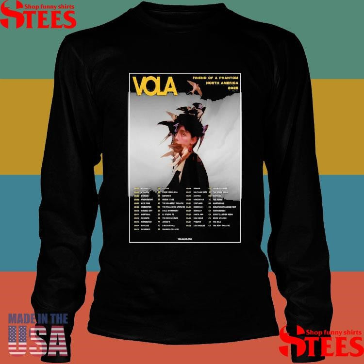 Vola Friend Of A Phantom North America Tour 2025 Poster Shirts