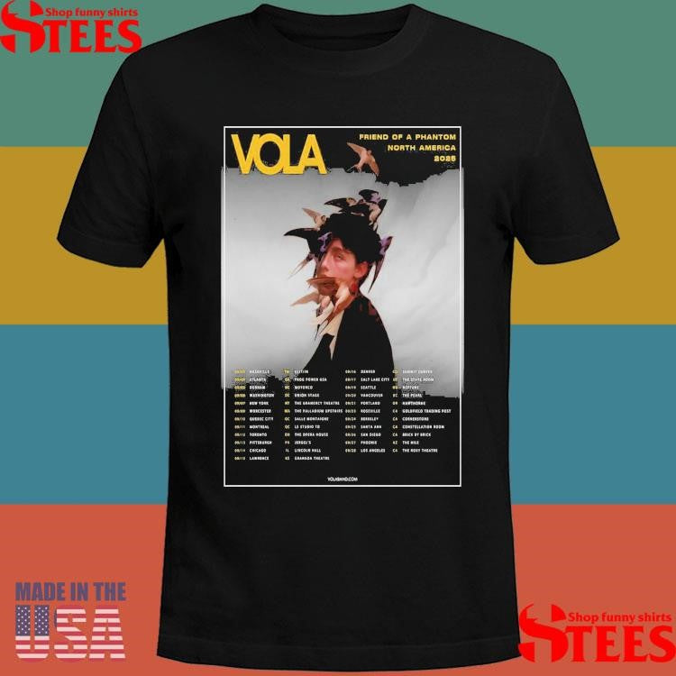 Vola Friend Of A Phantom North America Tour 2025 Poster Shirts