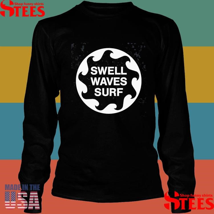 Vortex Ss Swell Waves Surf Shirts