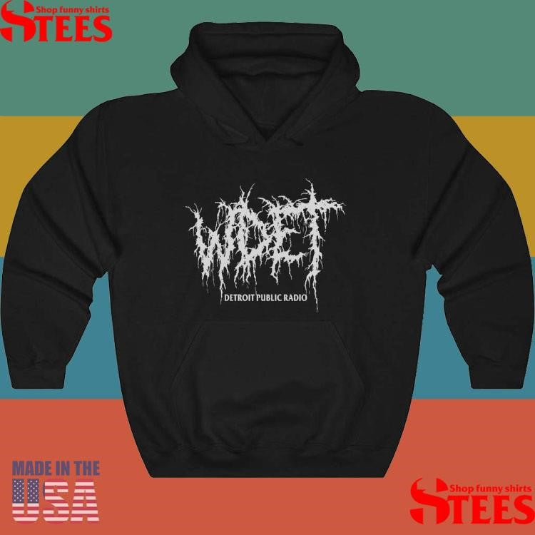 WDET Metal Detroit Public Radio T-shirt
