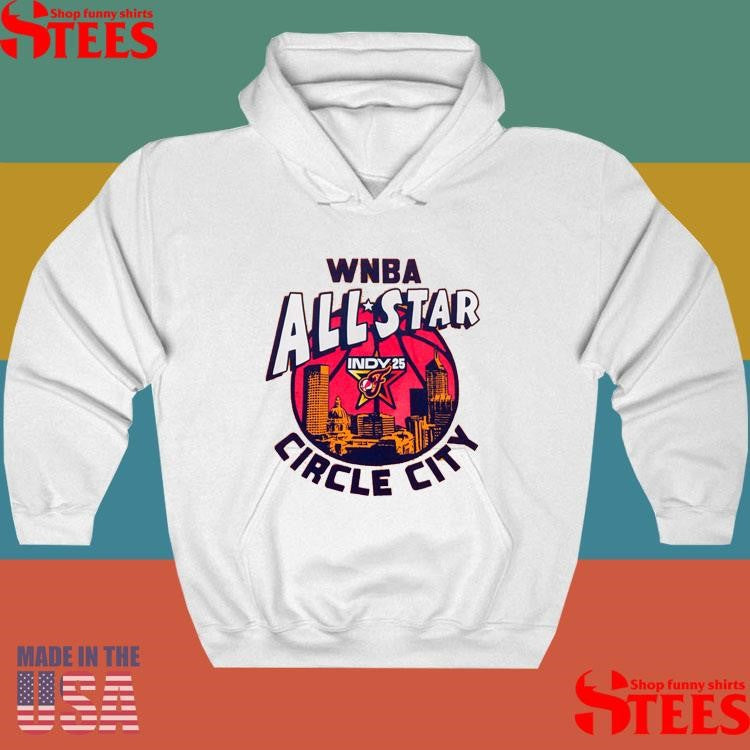 WNBA All Star 2025 Indy Circle City T-Shirt