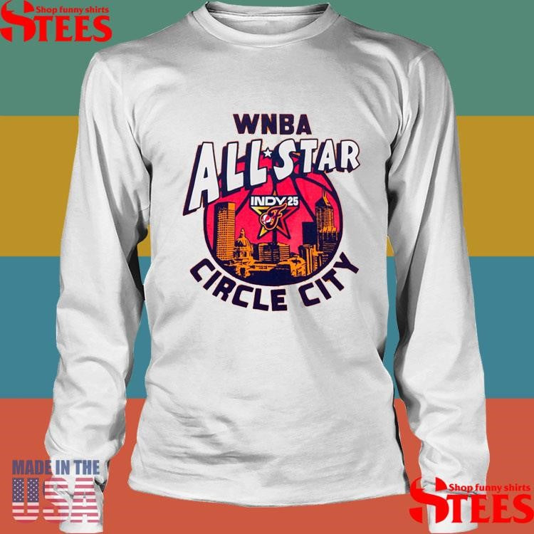 WNBA All Star 2025 Indy Circle City T-Shirt