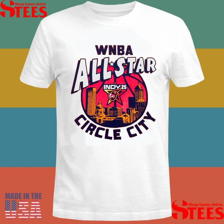 WNBA All Star 2025 Indy Circle City T-Shirt