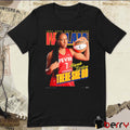 WSLAM Aliyah Boston Indiana Fever There She Go Indy 2025 WNBA All-Star t-shirt