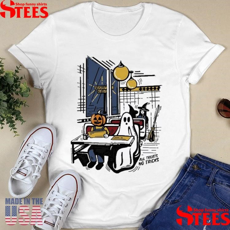 Waffle House All Tricks, No Treats Youth Halloween 2025 T-shirt