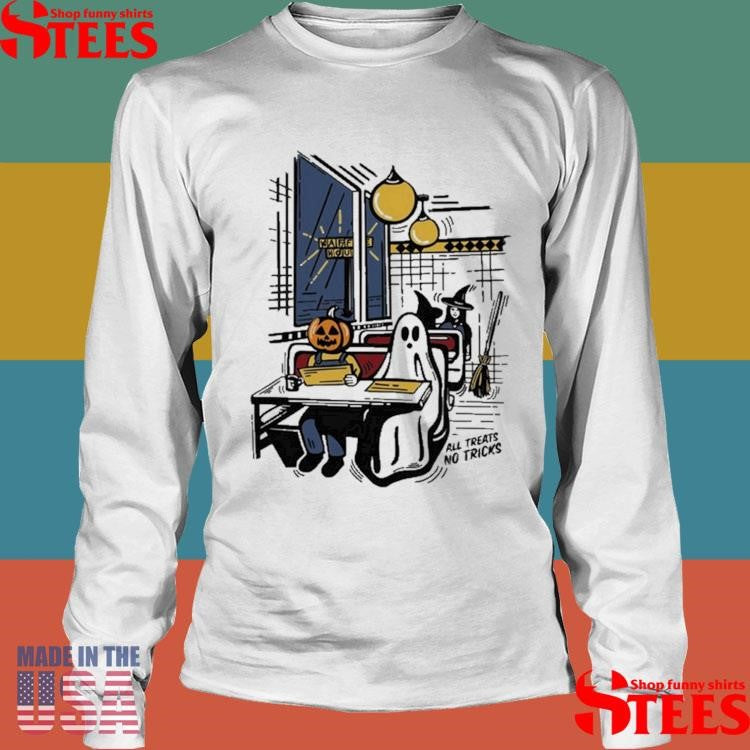 Waffle House All Tricks, No Treats Youth Halloween 2025 T-shirt
