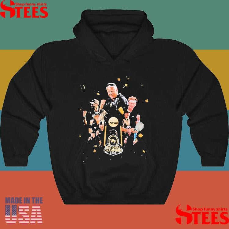 Wake Forest Men’s Tennis Are Ncaa 2025 National Champions Trophy Shirts