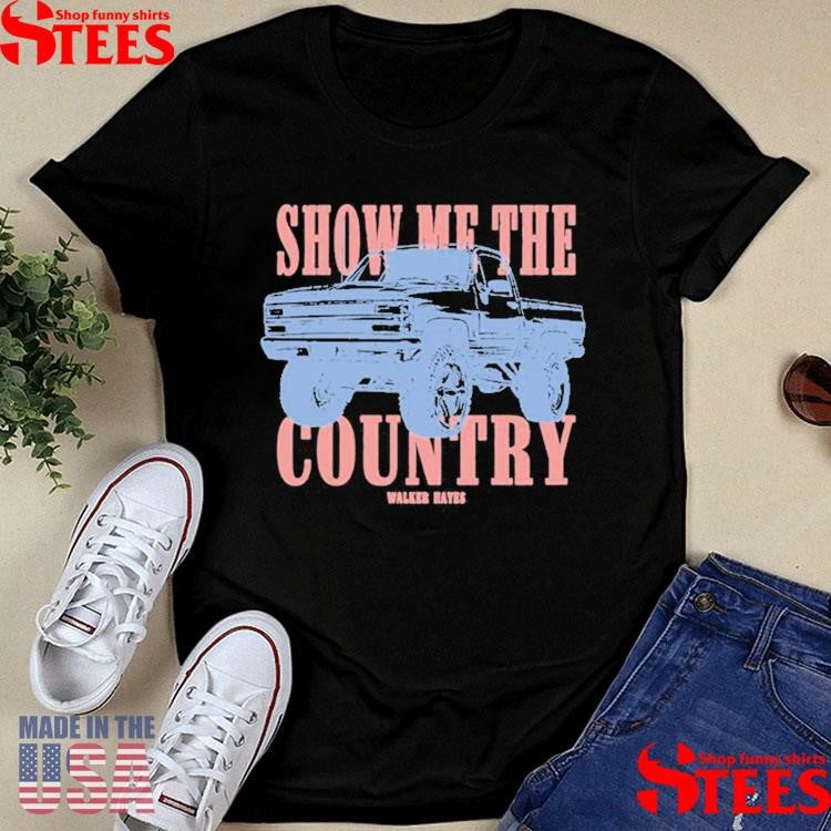 Walker Hayes Show Me The Country Tour 2025 Shirts