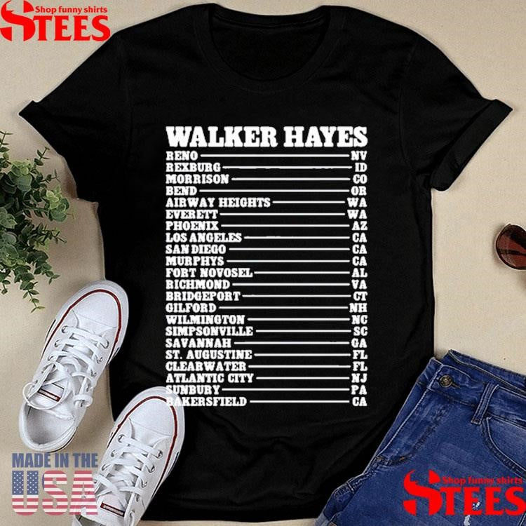 Walker Hayes x Brad Paisley Truck Still Works Tour 2025 Shirts