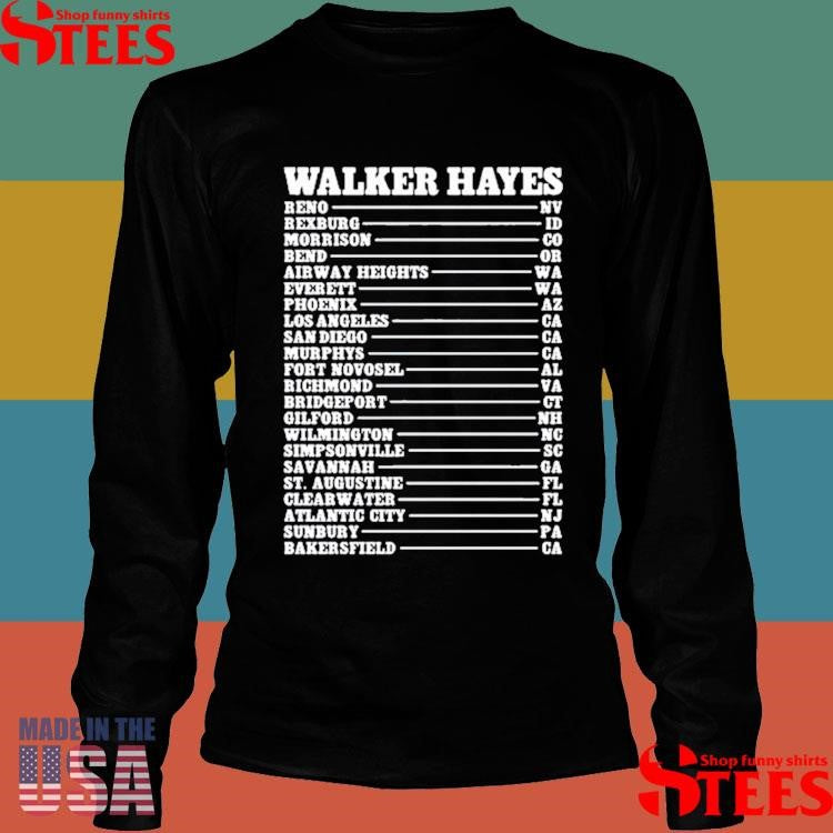 Walker Hayes x Brad Paisley Truck Still Works Tour 2025 Shirts