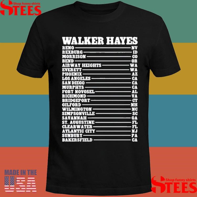 Walker Hayes x Brad Paisley Truck Still Works Tour 2025 Shirts