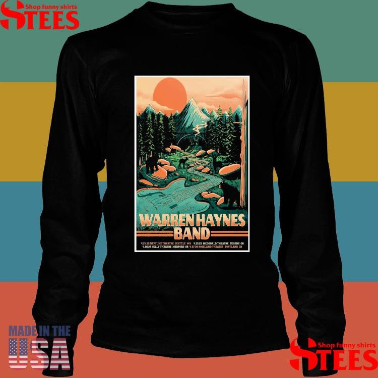 Warren Haynes The Million Voices Whisper Spring Tour 2025 In Seattle Poster Shirts