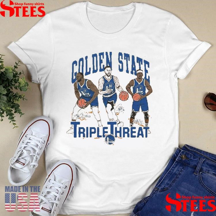 Warriors Triple Threat Green Curry Butler Iii Drink Shirts