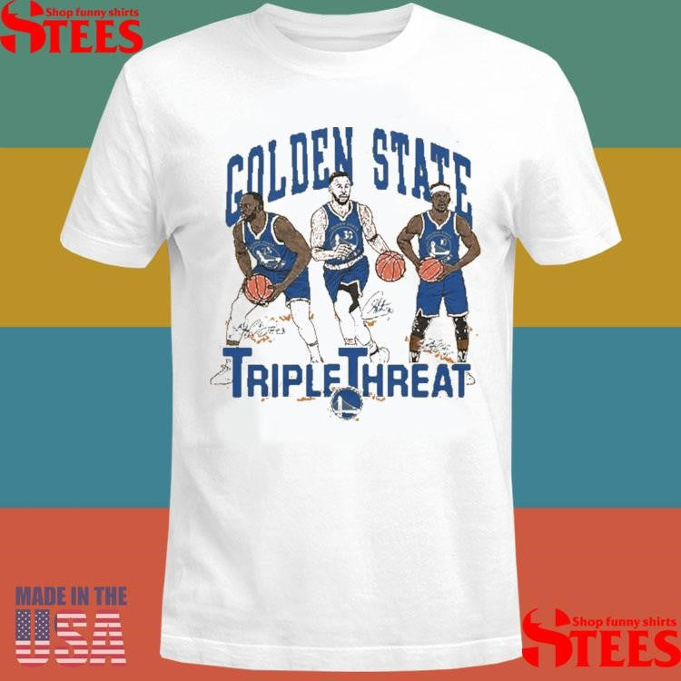 Warriors Triple Threat Green Curry Butler Iii Drink Shirts