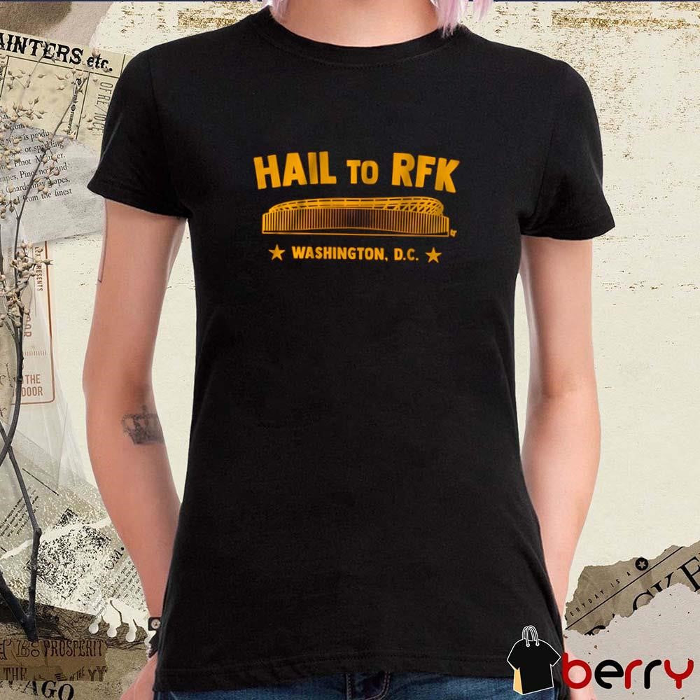 Washington Commanders Football NFL Hail To RFK Washington DC t-shirt