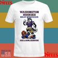Washington Huskies 2025 LA Bowl Champions T-shirt