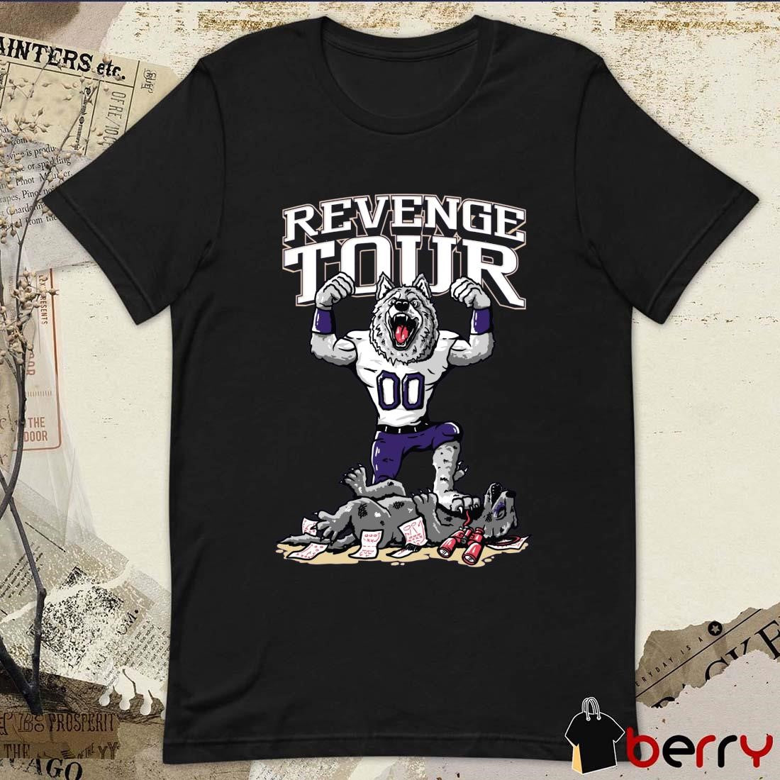 Washington Huskies Vs Michigan Wolverines WAS Revenge Tour t-shirt