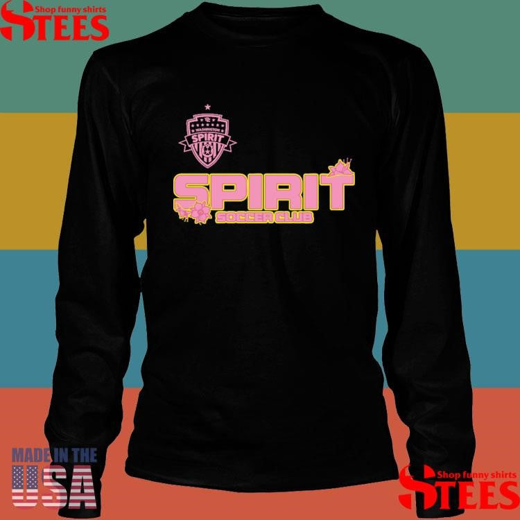 Washington Spirit x Dead Dirt Cherry Blossom Black Shirts