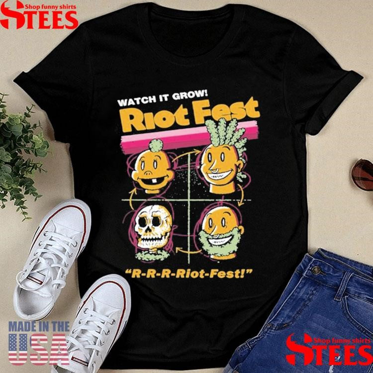 Watch It Grow Riot Fest T-shirt