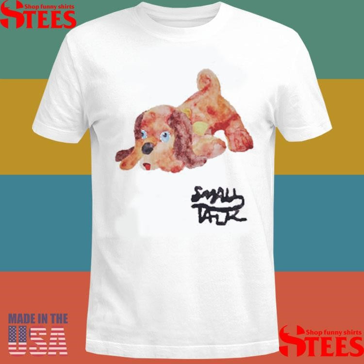 Watercolor Dog Small Talk Shirts