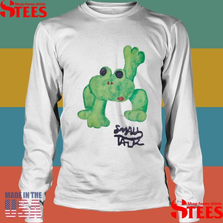 Watercolor Frog Small Talk Shirts