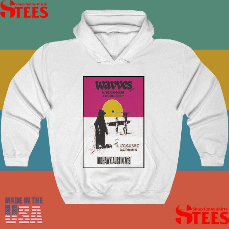 Wavves 7-19-2025 Mohawk Outdoor In Austin Tx T-shirt