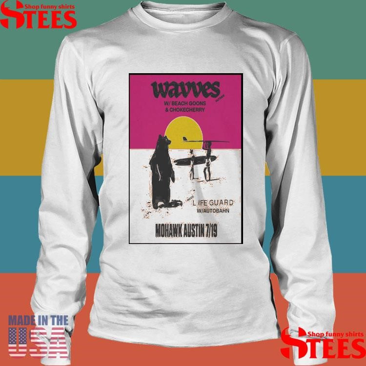 Wavves 7-19-2025 Mohawk Outdoor In Austin Tx T-shirt