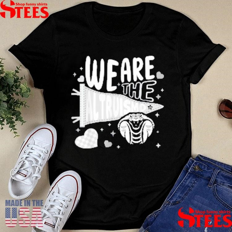 We Are Altruismo Retro Mascot School Cheering T-Shirts