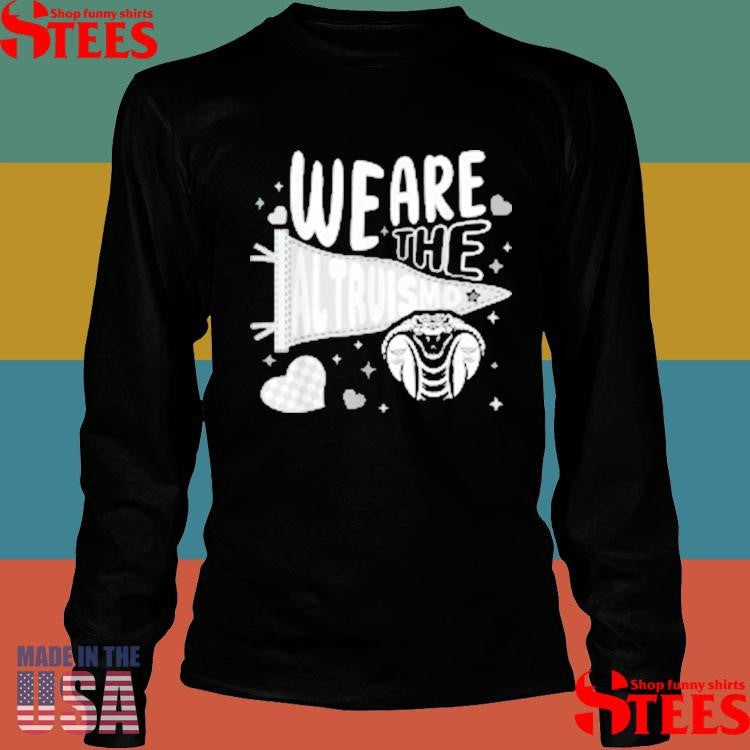 We Are Altruismo Retro Mascot School Cheering T-Shirts