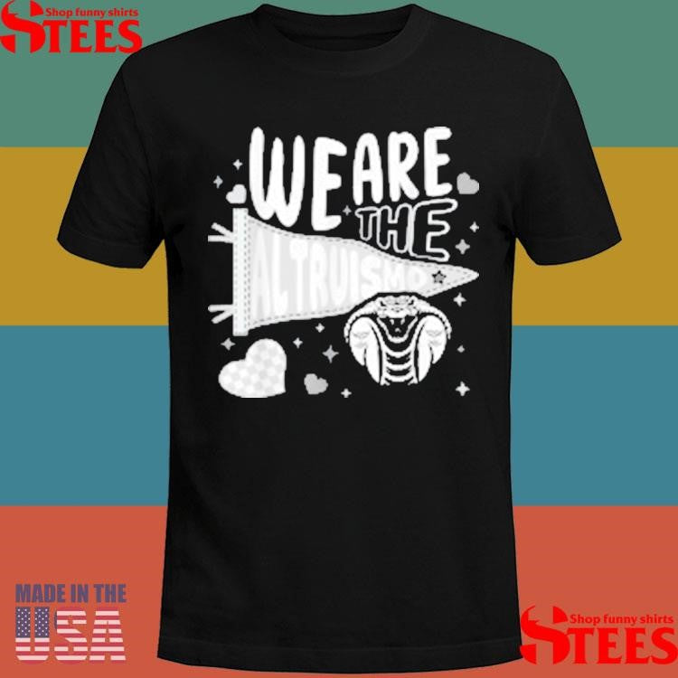 We Are Altruismo Retro Mascot School Cheering T-Shirts