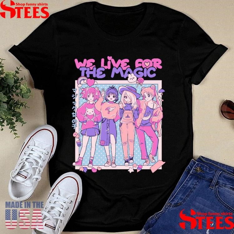 We Live For The Magic Studio Yumie Shirts