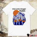 We Stand With Rangers Defend Public Lands Protect Our Parks Speak Loudly For Quiet Places Painting t-shirt