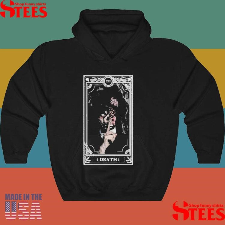 Wednesday Addams Death Tarot Card Xiii Gothic T-shirt